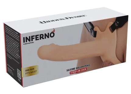 HIDDEN DESIRE - INFERNO PENISSLEEVE STRAP-ON 20 CM