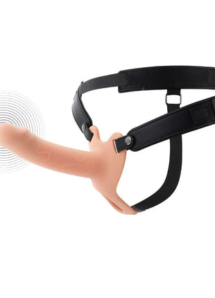 HIDDEN DESIRE - INFERNO VIBRIERENDER PENIS-SLEEVE ZUM AUFSCHNALLEN 16 CM