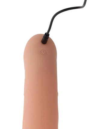 HIDDEN DESIRE - INFERNO VIBRIERENDER PENIS-SLEEVE ZUM AUFSCHNALLEN 16 CM