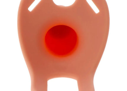 HIDDEN DESIRE - INFERNO VIBRIERENDER PENIS-SLEEVE ZUM AUFSCHNALLEN 18 CM