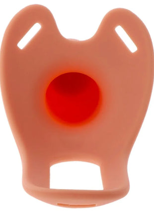 HIDDEN DESIRE - INFERNO VIBRIERENDER PENIS-SLEEVE ZUM AUFSCHNALLEN 18 CM