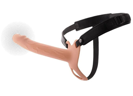 HIDDEN DESIRE - INFERNO VIBRIERENDER PENIS-SLEEVE ZUM AUFSCHNALLEN 20 CM