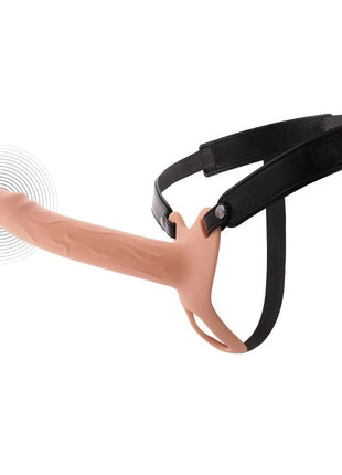 HIDDEN DESIRE - INFERNO VIBRIERENDER PENIS-SLEEVE ZUM AUFSCHNALLEN 20 CM