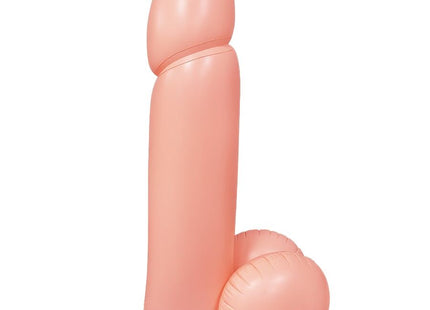 Pink aufblasbarer erwachsenenspielzeug penis riesig 145 cm aus pvc für versteckte lust