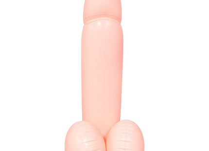 Pink aufblasbarer penis mit zwei runden enden am boden 145 cm von hidden desire