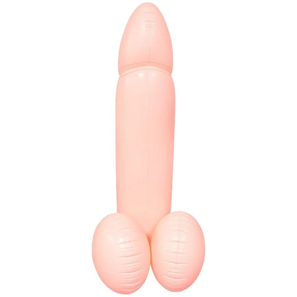 Pink aufblasbarer penis mit zwei runden enden am boden 145 cm von hidden desire