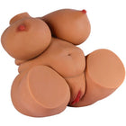 Tan silikon anatomisches modell eines weiblichen torsos mit realistischer hautstruktur und roten brustwarzen hidden desire xl babe torso masturbator weiblich 10 kg