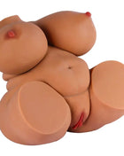 Tan silikon anatomisches modell eines weiblichen torsos mit realistischer hautstruktur und roten brustwarzen hidden desire xl babe torso masturbator weiblich 10 kg