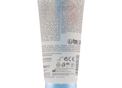 Weiße tube hot anal superglide flüssiges gleitmittel auf wasserbasis 100 ml für sanfte gleitung