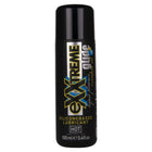 Schwarze zylindrische flasche hot extra gleitendes silikonbasiertes gleitmittel mit komfortöl a plus 100 ml
