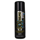 Schwarze zylindrische flasche hot extra gleitendes silikonbasiertes gleitmittel mit komfortöl a plus 100 ml