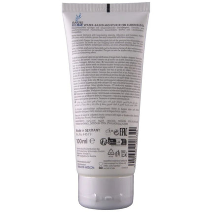 Weißer plastiktube des nature glide wasserbasierten feuchtigkeitsspendenden gleitgels hot nature glide 100 ml