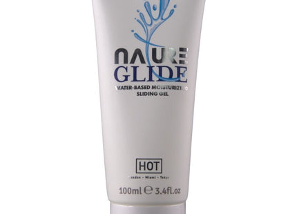 Weißer schlauch mit nature glide gleitmittel auf wasserbasis 100 ml zur feuchtigkeitsversorgung und gleitfähigkeit
