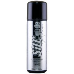 Silver schwarzer aerosolbehälter hot silc glide silikonbasiertes schmiermittel 100 ml für hohe temperaturen