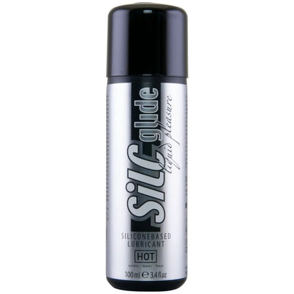 Silver schwarzer aerosolbehälter hot silc glide silikonbasiertes schmiermittel 100 ml für hohe temperaturen