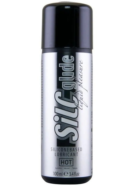Silver schwarzer aerosolbehälter hot silc glide silikonbasiertes schmiermittel 100 ml für hohe temperaturen
