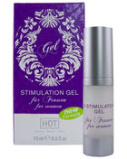 Silverner deckel transparenter hot stimulierungsgel für frauen 15 ml größe zur anwendung