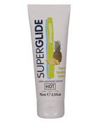 Weiße tube superglue pineapple-scented essbarer wasserbasierter gleitmittel 75 ml von hot