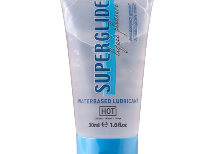 Transluzentes blauweißes 30ml hot superglide liquid pleasure wasserbasiertes gleitmittel im tube