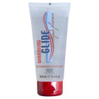 Transparente tube mit rotem verschluss und hot label mit warmendem gleitmittel auf wasserbasis 100 ml
