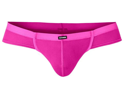 Hybrid Cheeky Brief Netz - C4MSPX22 GLOW - Cut4Men - S / Pink - Herren-Slip