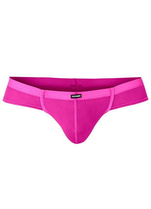Hybrid Cheeky Brief Netz - C4MSPX22 GLOW - Cut4Men - S / Pink - Herren-Slip