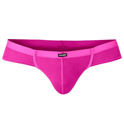 Hybrid Cheeky Brief Netz - C4MSPX22 GLOW - Cut4Men - S / Pink - Herren-Slip
