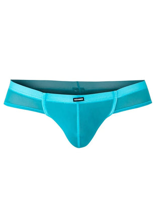 Hybrid Cheeky Brief Netz - C4MSPX22 GLOW - Cut4Men - S / Turquise - Herren-Slip