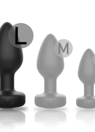 IBIZA - ANAL-STECKER MIT FERNBEDIENUNG GRÖSSE L - Anal-Vibratoren