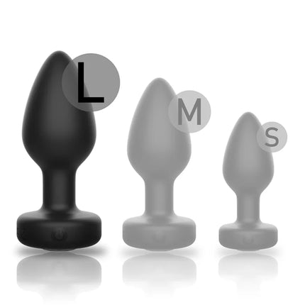 IBIZA - ANAL-STECKER MIT FERNBEDIENUNG GRÖSSE L - Anal-Vibratoren