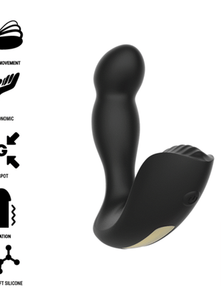 IBIZA - ANALMASSAGER MIT FERNBEDIENUNG 11 x 4 CM - Prostata-Vibratoren