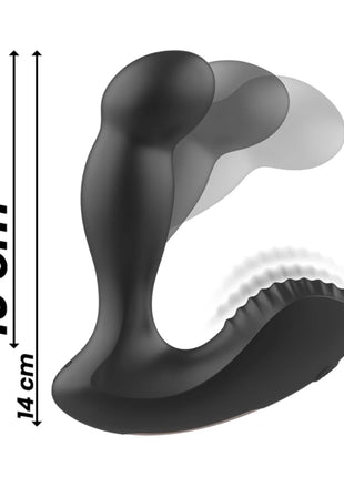 IBIZA - ANALMASSAGER MIT FERNBEDIENUNG 11 x 4 CM - Prostata-Vibratoren