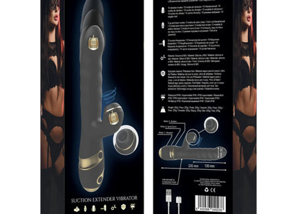 IBIZA - AUF & AB + VIBRATOR + KLITORISAUGER - HI-TECH Vibrator