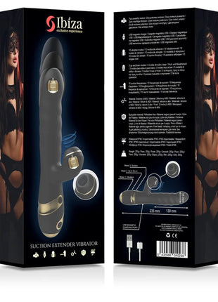IBIZA - AUF & AB + VIBRATOR + KLITORISAUGER - HI-TECH Vibrator