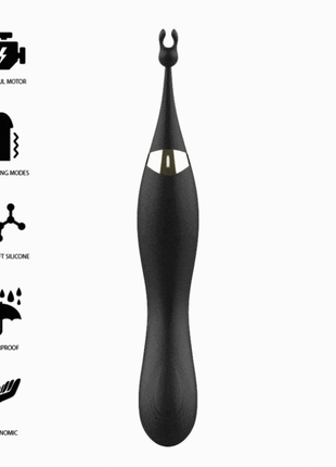 IBIZA - ESTIMULADOR DE CLÍTORIS Y VIBRADOR DE PUNTO G DE PULSACIÓN INTERCAMBIABLES