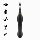 IBIZA - austauschbarer klitorisstimulator und vibrationsgerät mit pulsations-g-punkt-vibrator