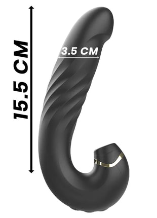 IBIZA - CLIP UP & DOWN +VIBRATOR + KLITORISAUGER - Druckwellen saugende Vibratoren