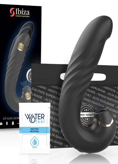 IBIZA - CLIP UP & DOWN +VIBRATOR + KLITORISAUGER - Druckwellen saugende Vibratoren