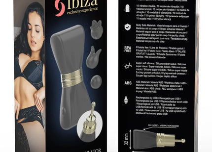 IBIZA - CLIT STIMULATOR 3 KÖPFE BOGEN