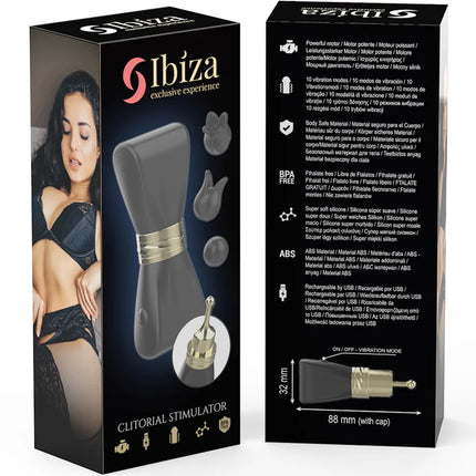 IBIZA - CLIT STIMULATOR 3 KÖPFE BOGEN
