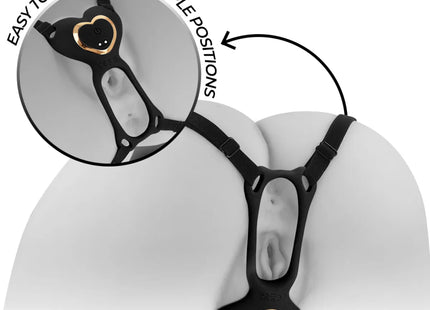 IBIZA - HERZ-PANTY-PARTNERVIBRATOR MIT FERNBEDIENUNG