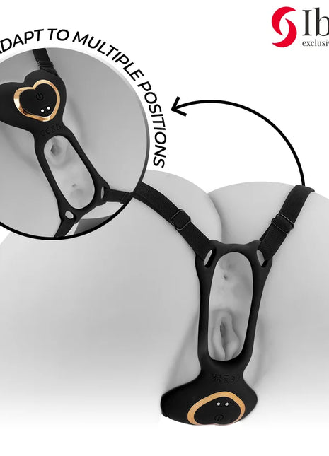 IBIZA - HERZ-PANTY-PARTNERVIBRATOR MIT FERNBEDIENUNG