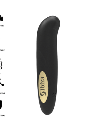 IBIZA - KLITERSTIMULATOR USB-LADEGERT 10 VIBRATIONSMODI GOLDEN 13 X 2,9 - Minivibrator