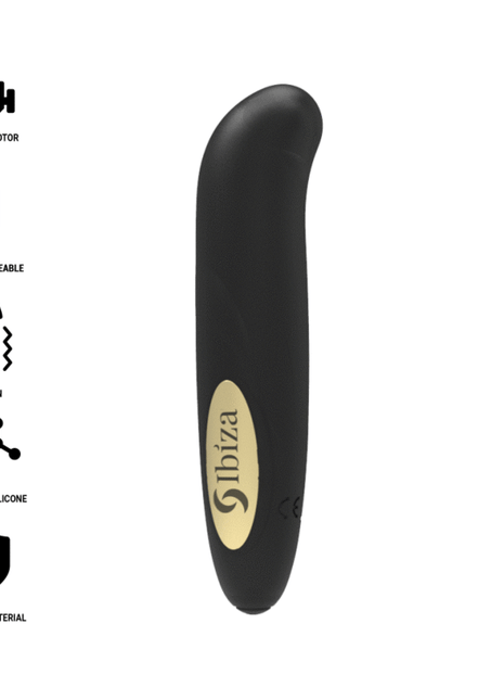 IBIZA - KLITERSTIMULATOR USB-LADEGERT 10 VIBRATIONSMODI GOLDEN 13 X 2,9 - Minivibrator