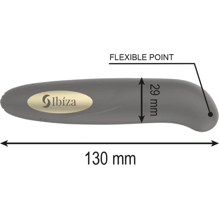 IBIZA - KLITERSTIMULATOR USB-LADEGERT 10 VIBRATIONSMODI GOLDEN 13 X 2,9 - Minivibrator