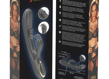 IBIZA - LEISTUNGSSTARKER RABBIT-VIBRATOR MIT MASSAGE-ROLLENPERLE - Rabbit-Vibratoren