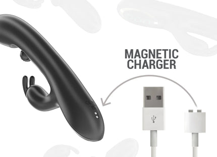 IBIZA - LEISTUNGSSTARKER RABBIT-VIBRATOR MIT MASSAGE-ROLLENPERLE - Rabbit-Vibratoren