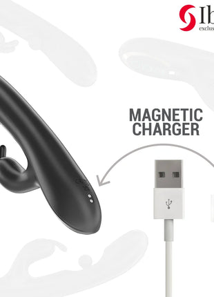 IBIZA - LEISTUNGSSTARKER RABBIT-VIBRATOR MIT MASSAGE-ROLLENPERLE - Rabbit-Vibratoren