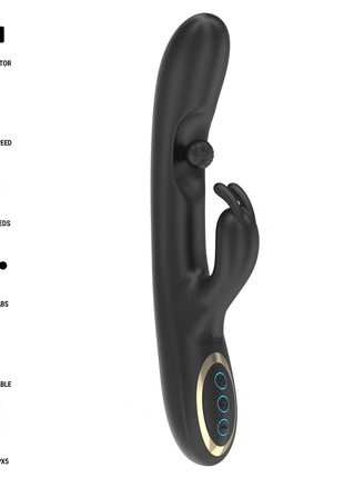 IBIZA - LEISTUNGSSTARKER RABBIT-VIBRATOR MIT MASSAGE-ROLLENPERLE - Rabbit-Vibratoren