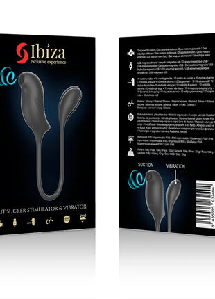 IBIZA - STIMULATOR MIT MAGISCHEM KLITORIS-SAUGER UND VIBRATION - Druckwellen saugende Vibratoren